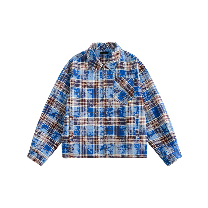 SPLOTCHED FLANNEL