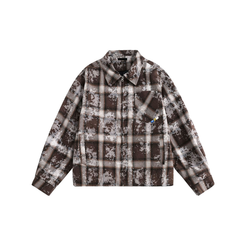 SPLOTCHED FLANNEL