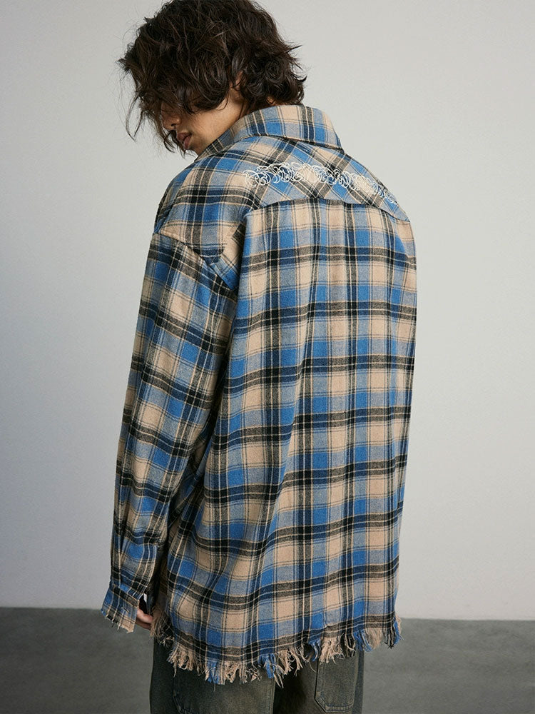 UNHEMMED FLANNEL