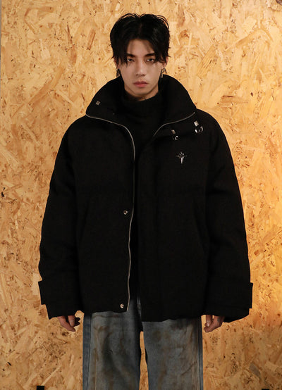 BUCKLE PUFFER JACKET