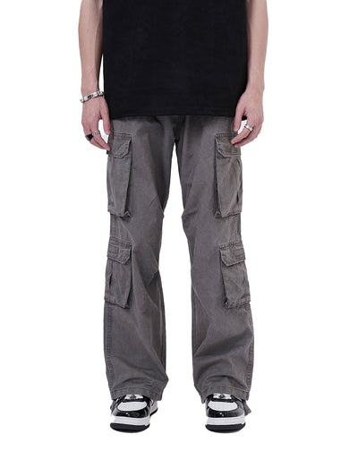 POCKETED CARGO PANTS