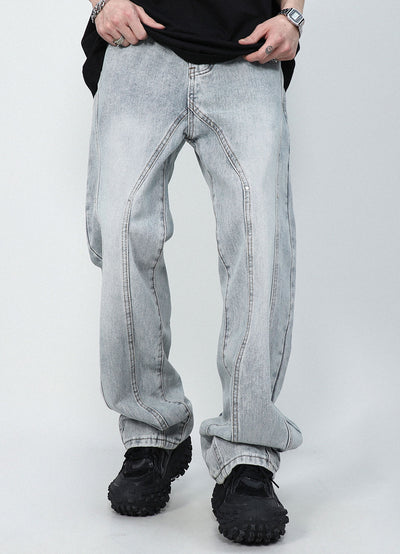 STRAIGHT RETRO JEANS