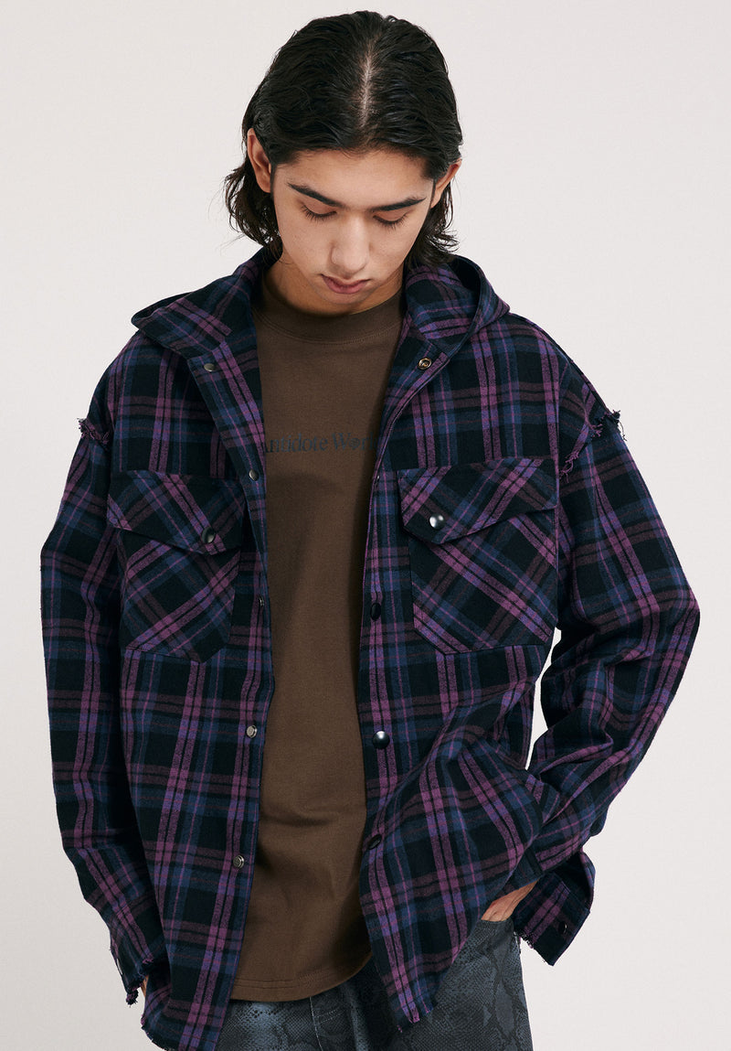 RETRO PLAID JACKET