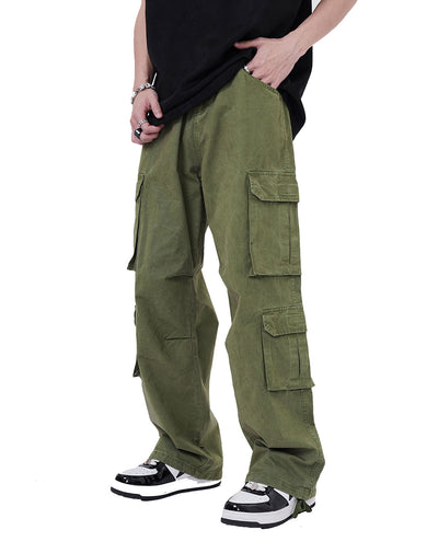 POCKETED CARGO PANTS