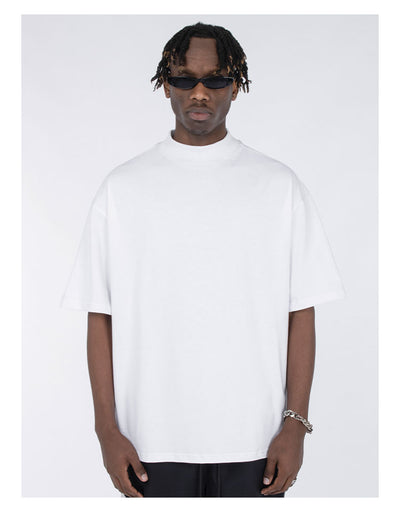 HIGH-COLLAR T-SHIRT