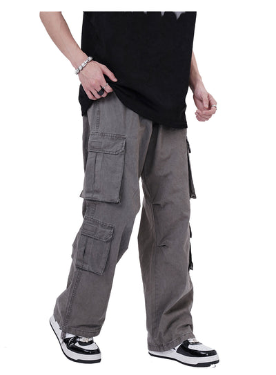 POCKETED CARGO PANTS