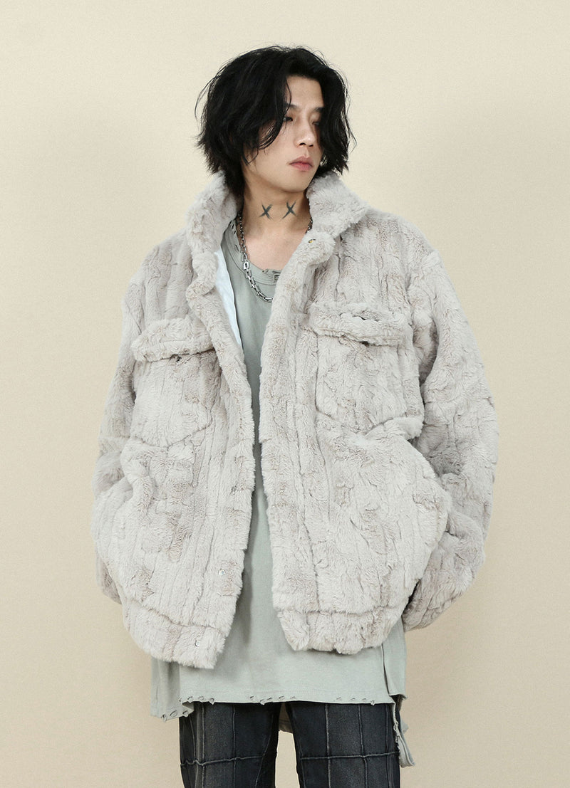 FLUFFY JACKET