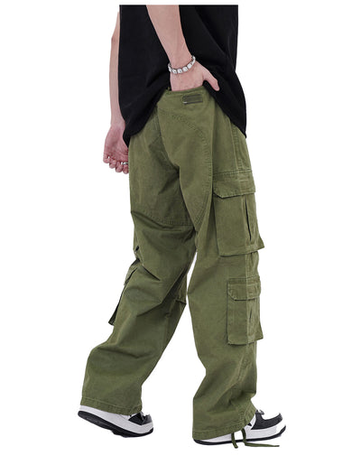 POCKETED CARGO PANTS