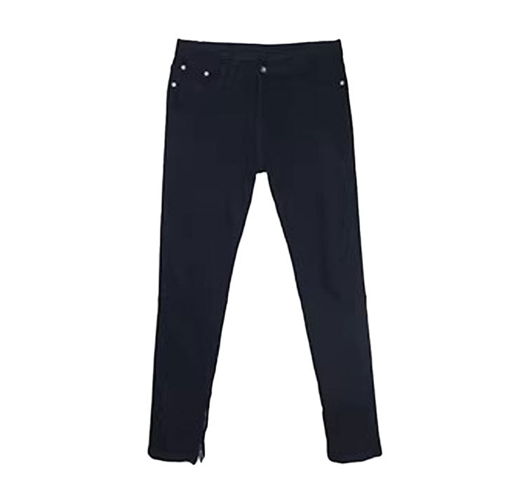 SLIM ZIPPER JEANS