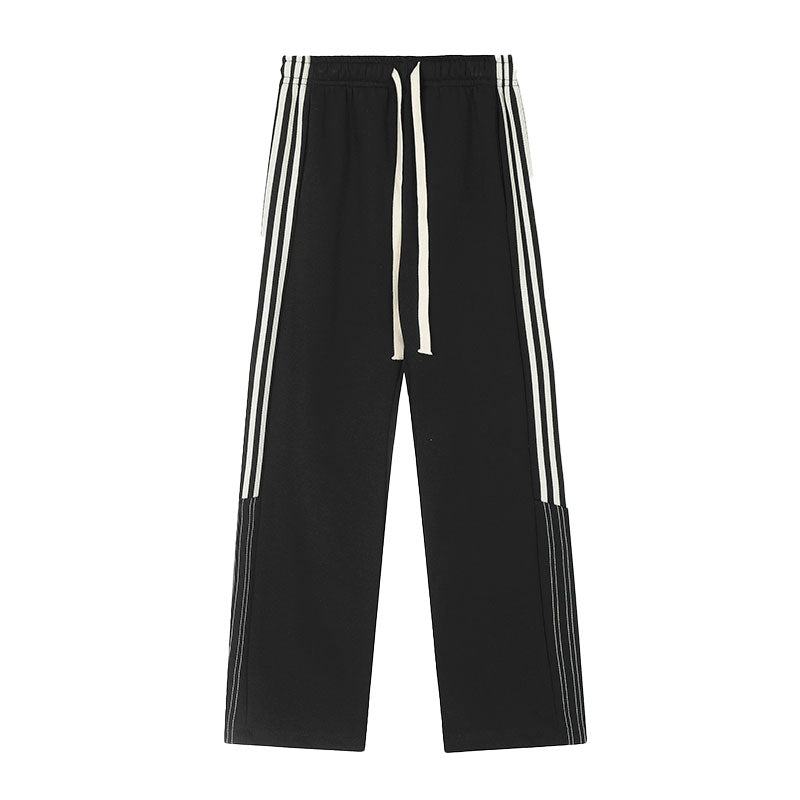 BAGGY STRIPED SWEATPANTS