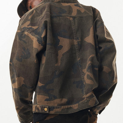 CAMO DENIM JACKET