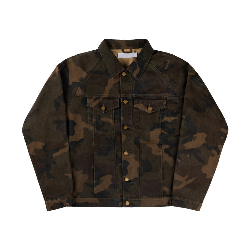 CAMO DENIM JACKET